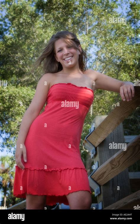 34 Body Shot Of Lovely Teen Model Stock Photo Alamy