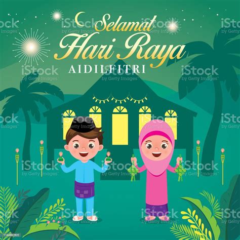 Selamat Hari Raya Stock Illustration Download Image Now Eid Ul Fitr