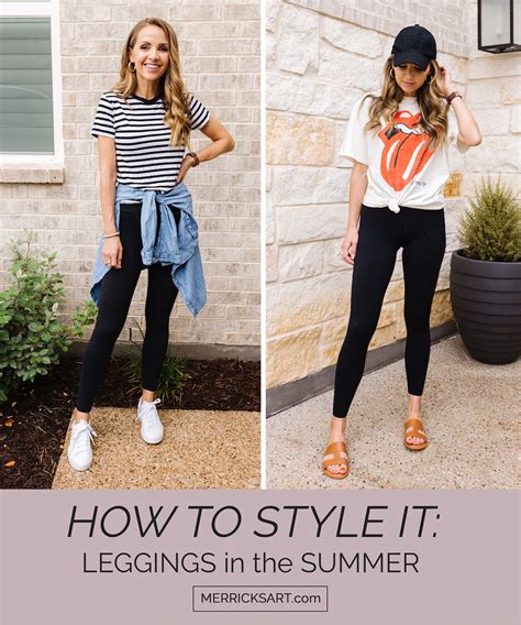 How To Style Leggings In The Summer Ellustar Fashion