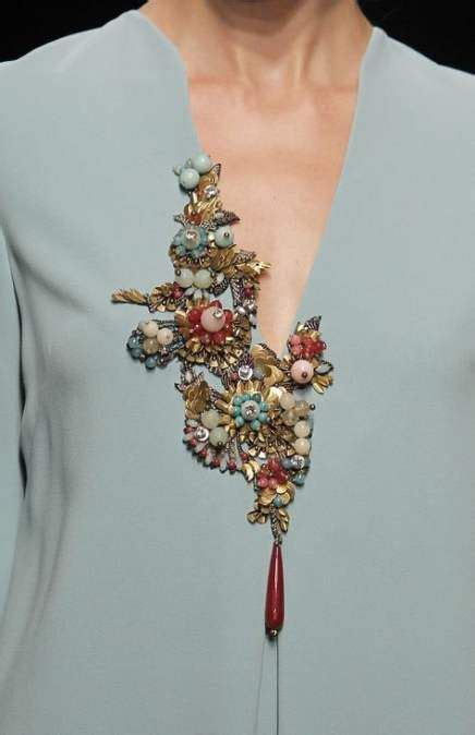Ideas For Embroidery Fashion Inspiration In Embellishment