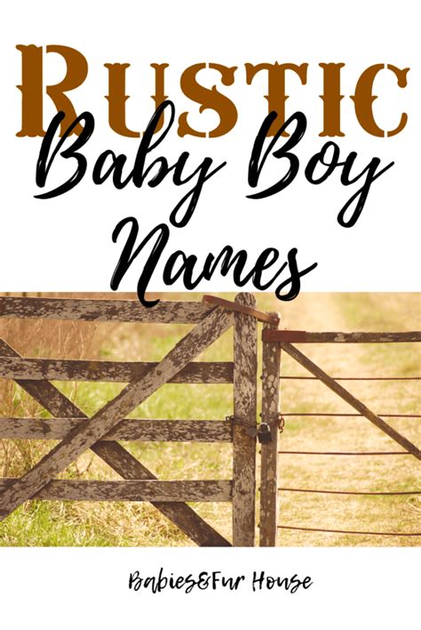 Rustic Baby Boy Names Bf House Baby Boy Names Country Baby Boy