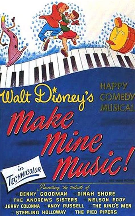 Música Maestro Make Mine Music 1946 Walt Disney Animated Movies