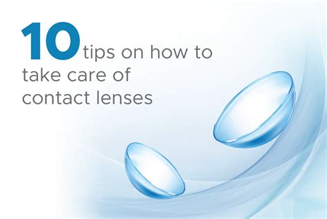 Ten Tips On How To Take Care Of Contact Lenses Specsmakers Opticians