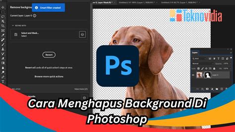 Cara Menghapus Background Di Photoshop 5 Metode Mudah Teknovidia
