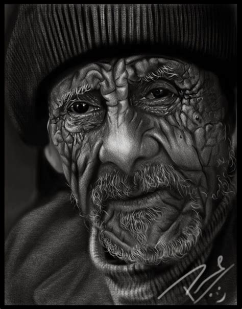 Old Man Portrait Old Man Portrait Male Portrait A Wrinkle In Time