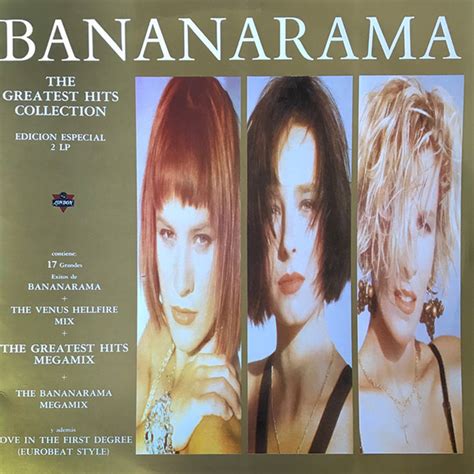 Bananarama The Greatest Hits Collection Edicion Especial 2 Lp 1988