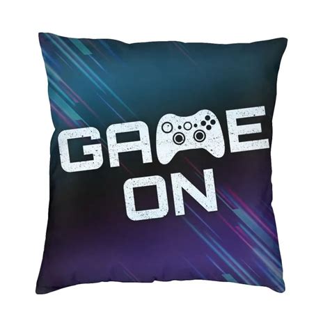 Game On Video Game Controller Cushion Cover Sofa Home Decor T For