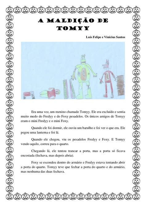 Textos De Terror Para Escola