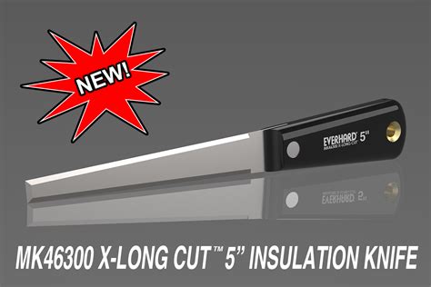 Mk46300 X Long Cut 5″ Insulation Knife Everhard Roofing Tools
