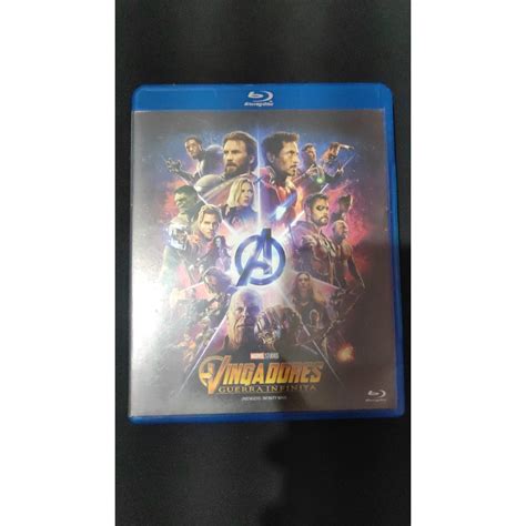 Vingadores Guerra Infinita Blu Ray Shopee Brasil