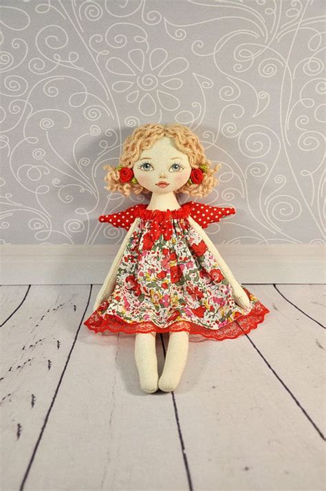 Tilda Doll Small Soft Doll Textile Doll Rag Doll Etsy Soft Dolls