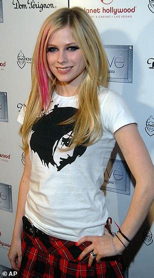 Lottie Moss Transforms Into Punk Rocker Avril Lavigne Daily Mail Online