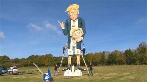 36 Foot Donald Trump Effigy To Go Up In Flames At Uk Festival Video
