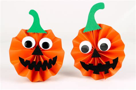 Petites Citrouilles En Papier Tutos Halloween 10 Doigts Hot Sex Picture