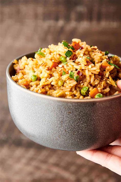 Fried Rice Recipe Easy Vegetarian Dinner Ready In Under 30 Minutes