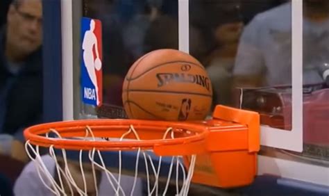 What Happens If The Basketball Gets Stuck On The Rim Basketball Word