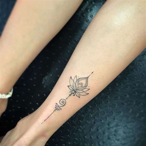 155 Trendy Lotus Flower Tattoos That You Dont Want To Miss