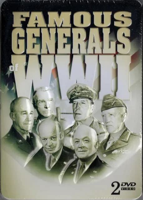 Famous Generals Of World War Ii Dvd 2 Disc Box Set New 955 Picclick