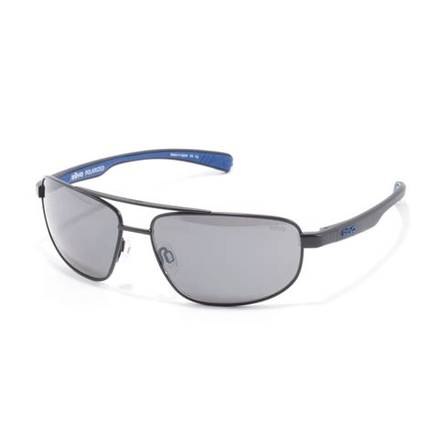 Mens Re1018 Polarized Sunglasses Black Graphite Revo Eyewear