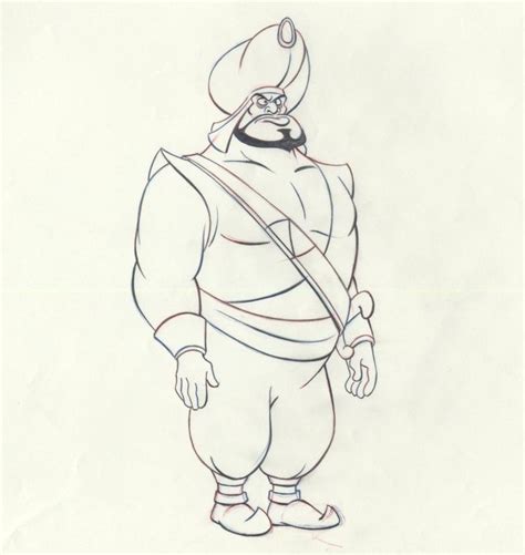 Disney Aladdin Animation Character Drawing Of