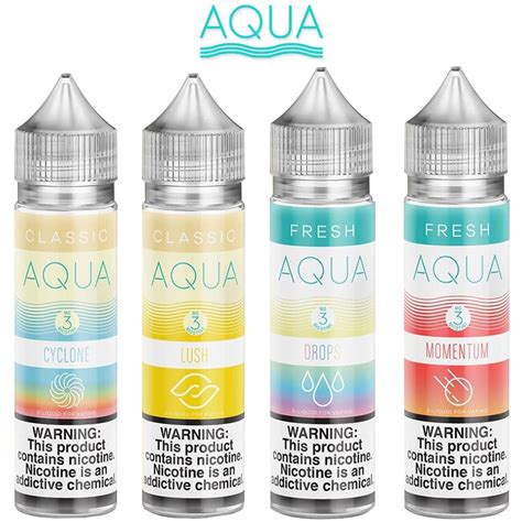 Aqua E Liquid 60ml Vape Showcase
