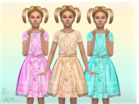 Small Gown By Zuckerschnute20 At Tsr Sims 4 Updates