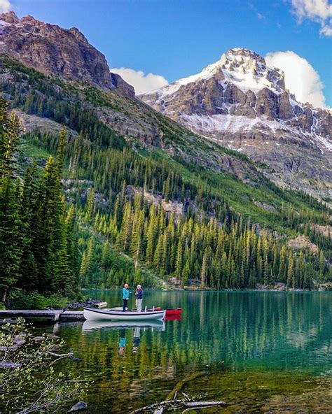 Lake Ohara Hike Yoho National Park British Columbia Linhyrdsknyrd