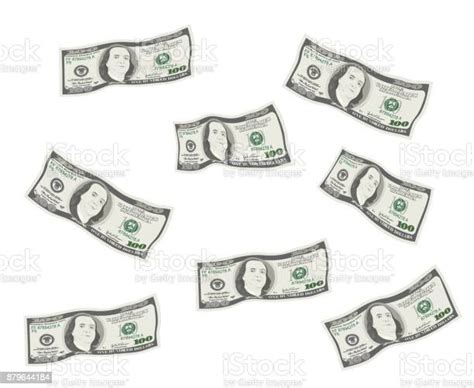 100 Dollars Banknote Bill One Hundred Dollars Isolated On White