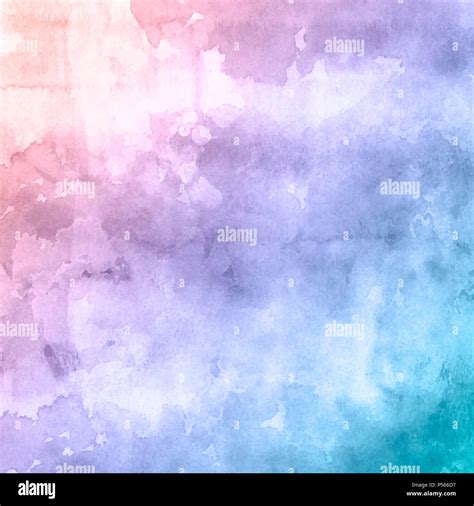 Watercolour Texture Background In Pastel Colours Stock Photo Alamy