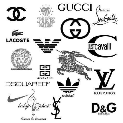 Luxury Clothing Brand Logos Literacy Ontario Central South