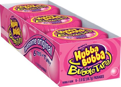 Hubba Bubba Bubble Gum Original Bubble Gum 2 Ounce Pack Of 12 Gtin
