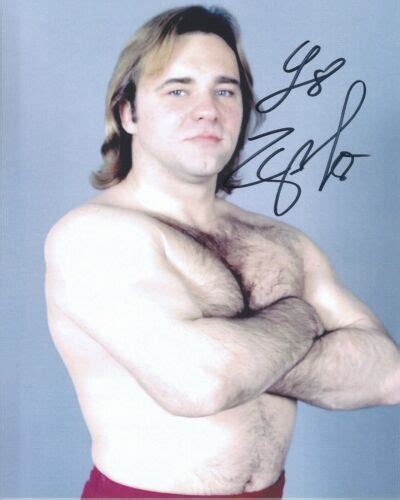 larry zbyszko awa wcw wrestling original autograph 8x10 signed photo ebay