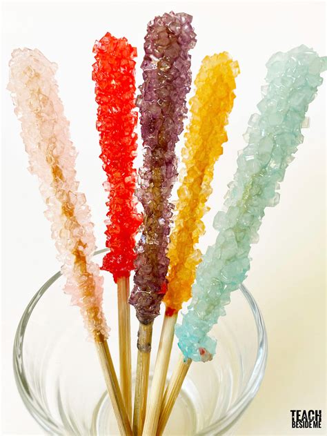 Easy Rock Candy Recipe On A Stick