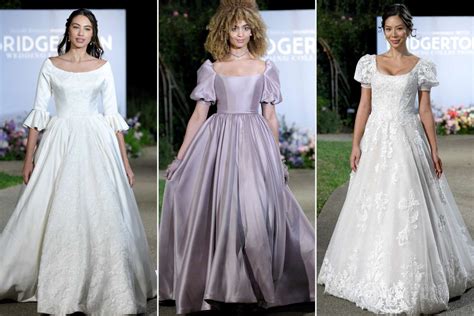 See The New Bridgerton Inspired Wedding Dress Collection