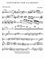 Concerto For Clarinet-Original Version By Artie Shaw - Digital Sheet ...