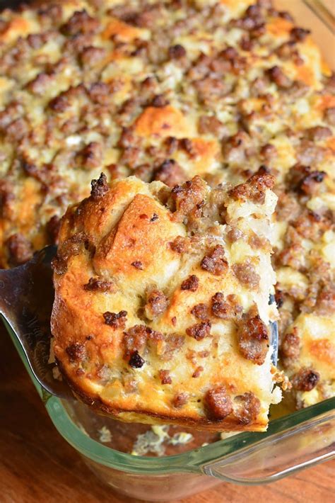 Sausage Breakfast Casserole Easy To Make For Weekends