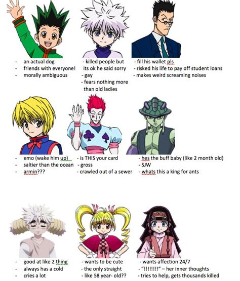 Hisoka Hunter X Hunter Hunter Anime Comics Memes