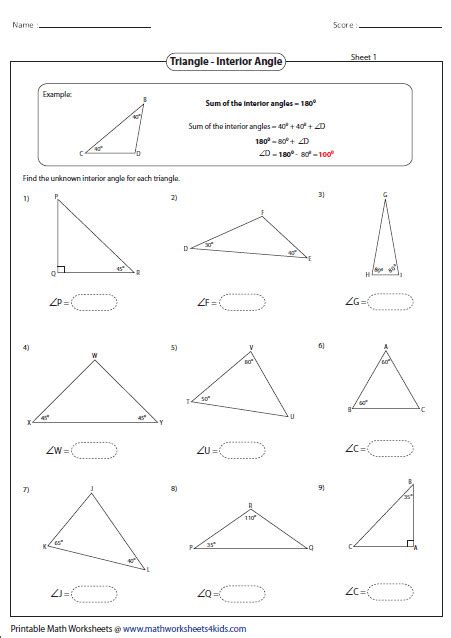 In translation problems the words sum total difference product and quotient unit 3 expressions equations and inequalities test a answer key tessshebaylo. Triangle Inequality theorem Worksheet | Homeschooldressage.com