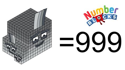 Numberblocks 990900999 Fanmade Youtube