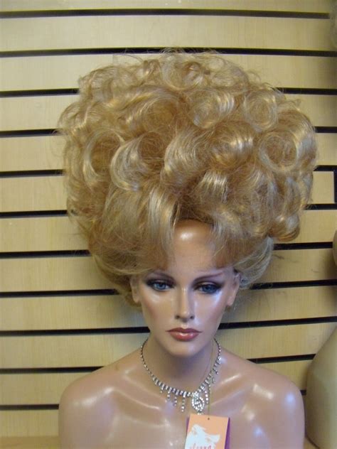 Sin City Wigs Big Updo Soft Voluminous Curls Fluffy Elegant Drag Queen