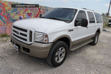 2005 Ford Excursion Eddie Bauer Edition 6 0l Turbo Diesel 4wd Interior