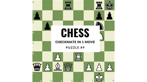 Chess Puzzle 9 Checkmate In 1 Move White To Play