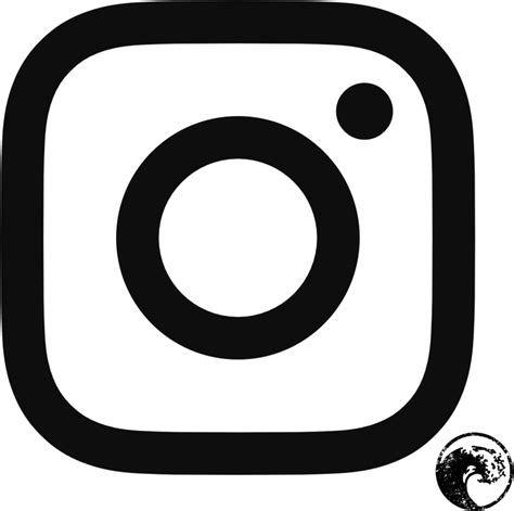 Insta Logo Instagram Negro Png 1000x1000 Png Download