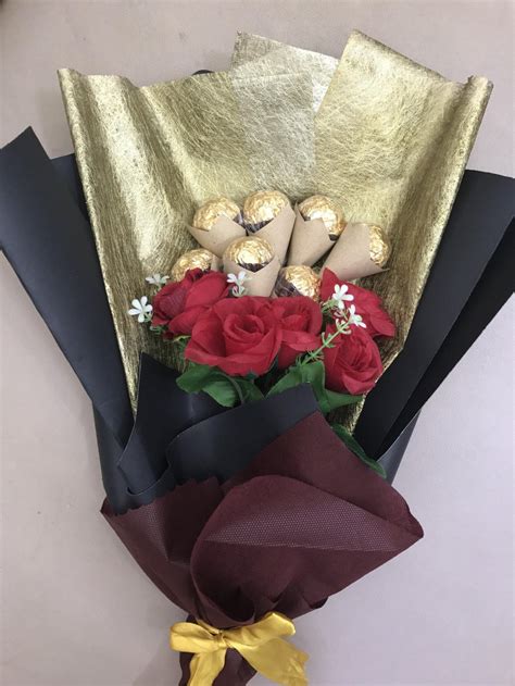 Ferrero rocher 100 г сердце. Jual Coklat Valentine - Ferrero Chocolate Bouquet ...