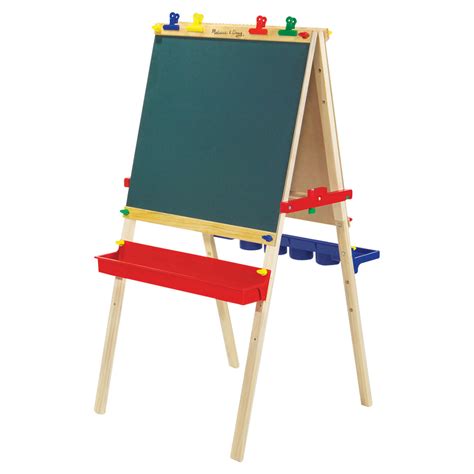 Melissa And Doug Deluxe Wooden Standing Art Easel Buy Online