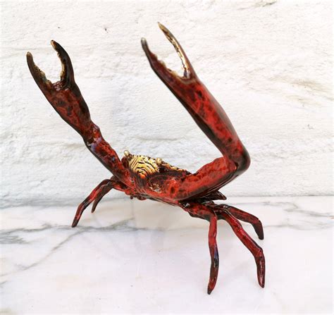 Bronze Crab Statue King Crab