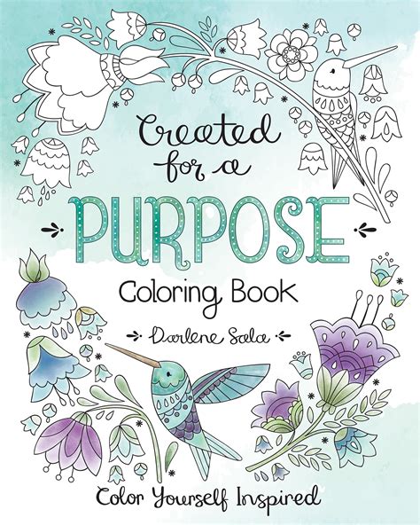 Created For A Purpose Adult Coloring Books Series Koorong