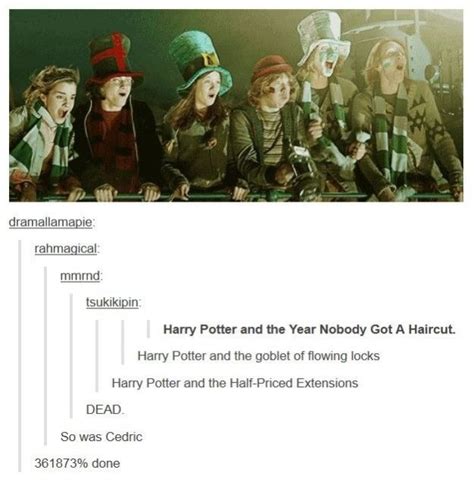 People Were Really Into Long Hair In Goblet Of Fire Harry Potter