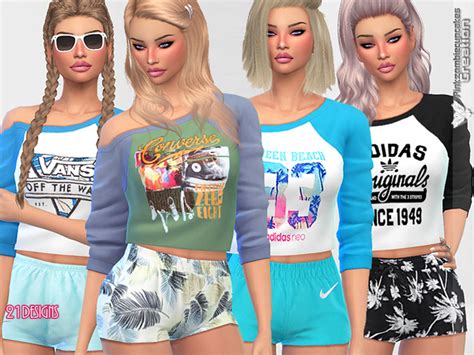Sims 4 Ccs The Best Clothing By Pinkzombiecupcake