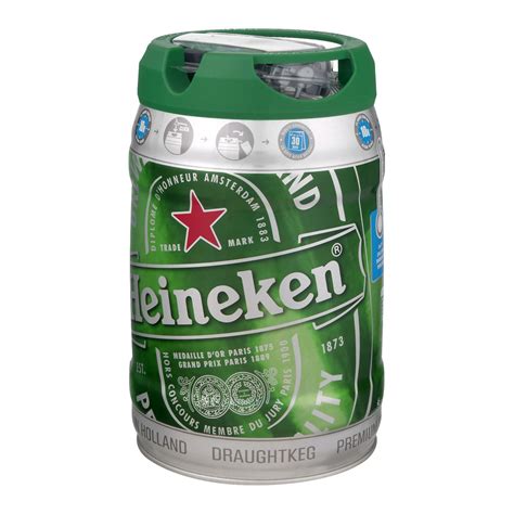 Mini Barril De Cerveza Heineken 5 L 132 Gal Itengo